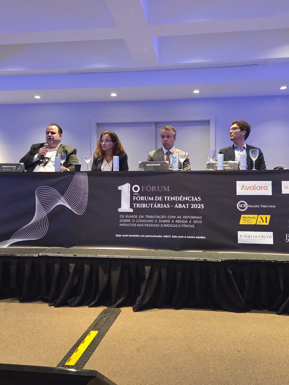 Registros da primeira edição do Fórum da ABAT, em 2025